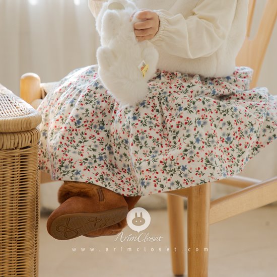 분위기있는 쪼꼬미의 여행같은 예쁜하루 :) - beauty flowers cotton baby cancan long skirt